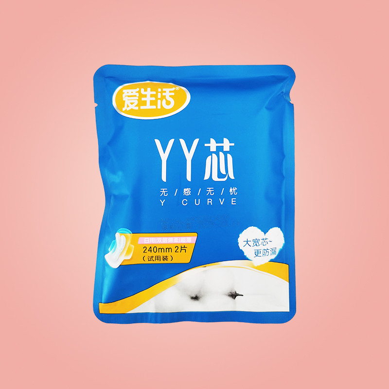 绿叶爱生活YY芯240mm日用卫生巾2片装（U先专享）