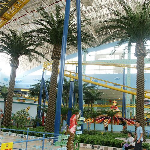 仿真海藻树假树大型仿真树椰子树景点人造树户外大树装饰棕榈树