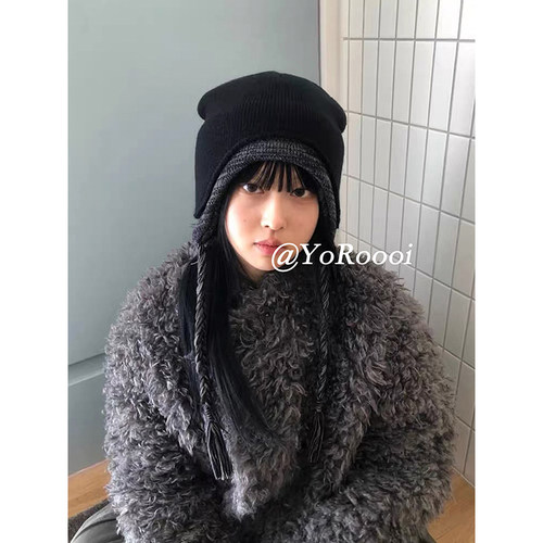 小众ins秋冬保暖滑雪帽护耳帽