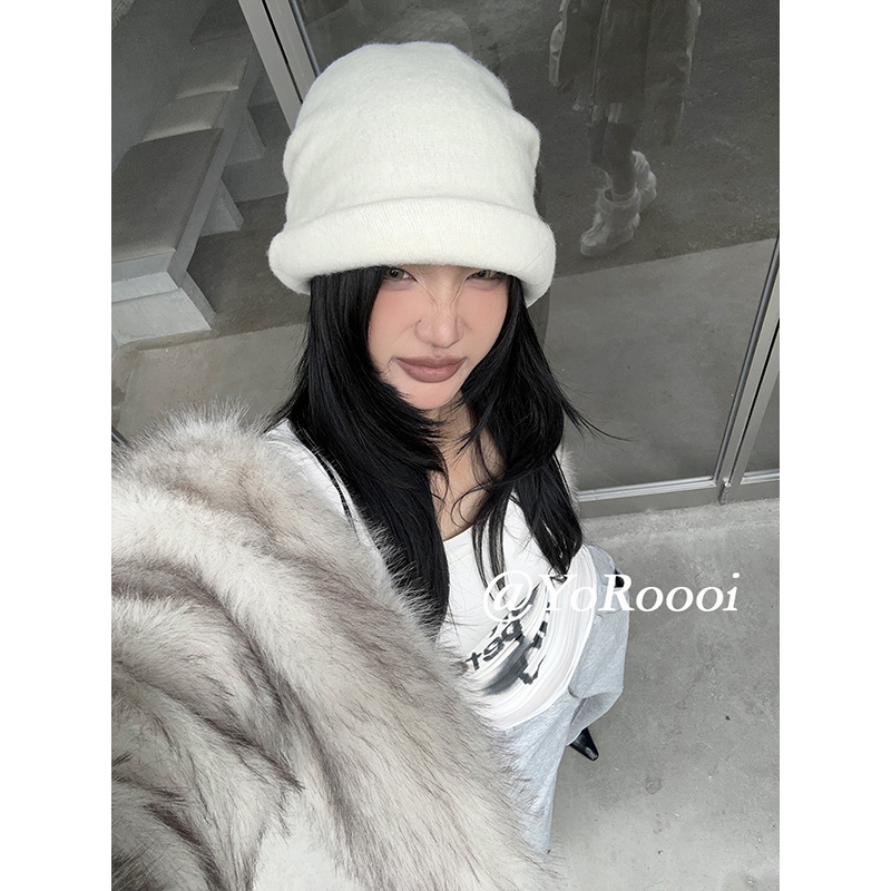 显脸小云朵报童帽百搭保暖