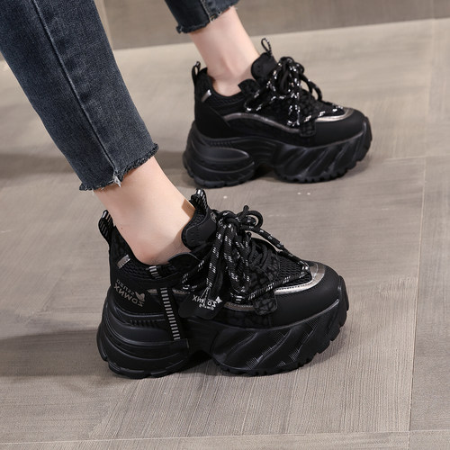 小个子老爹鞋女款内增高休闲女鞋