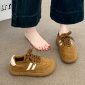 德训鞋 百搭休闲运动女鞋 女款 爆款 2025秋季 新款 透气巨好看阿甘鞋 子