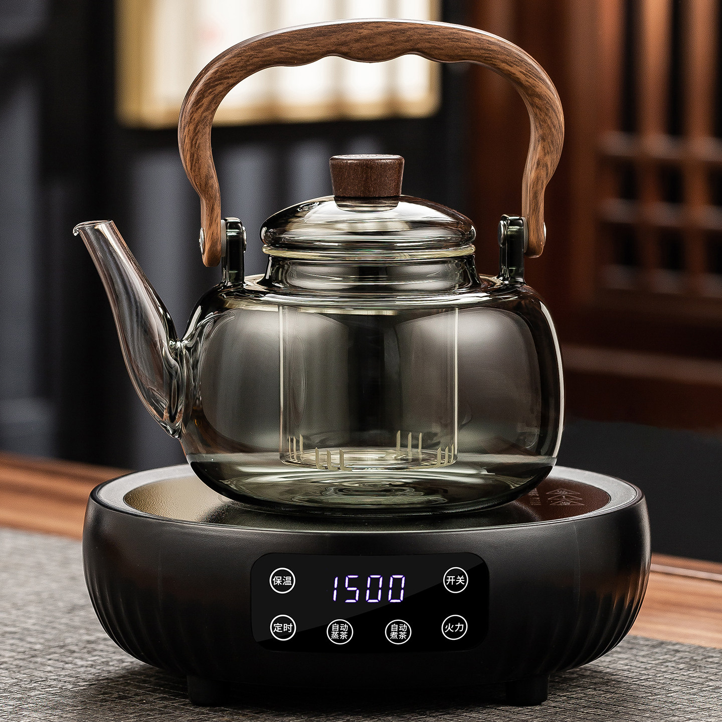 兴梵煮茶壶2025新款高端加厚玻璃耐高温烧水泡茶白茶电陶炉煮茶炉,餐饮具,茶壶,淘宝优惠券,粉丝福利购,淘宝优惠卷