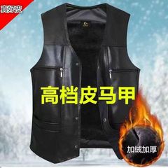 【品牌订单】新款海宁皮衣绵羊款皮衣外套男装皮马甲