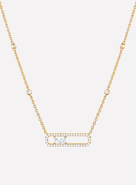 Aay项链轻奢2022年新款纯银