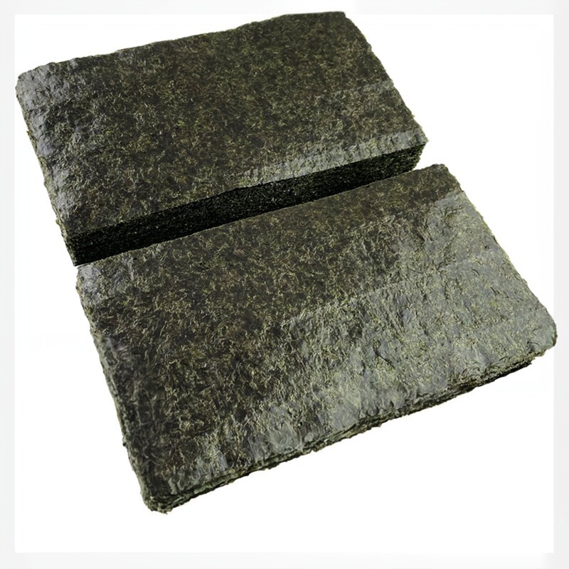 笑口喵半切型商用寿司海苔 台湾饭团专用烤海苔手卷紫菜包饭100张