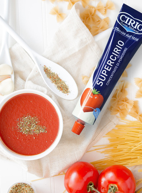 Cirio Tomato Paste茄意欧优选浓缩番茄膏130g/支组合番茄调味酱