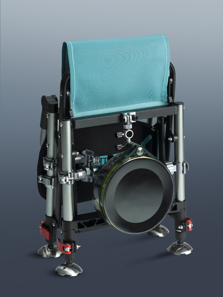 空钩悟道新款超轻骑士钓椅多功能小巧轻便折叠钓鱼椅全地形钓鱼凳