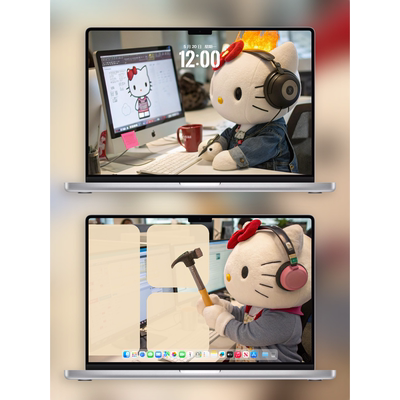 hellokitty生活干杯壁纸iphone苹果安卓手机电脑ipad平板壁纸