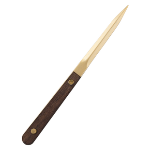 器想茶谈铜普洱茶刀胡桃木茶针大马士革开茶饼工具茶锥茶具配件