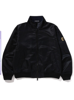 MR.BATHING APE男装24年秋冬猿人拉链哈林顿夹克外套140316N