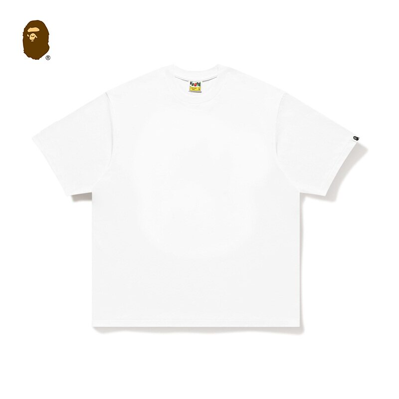 BAPE By KidSuper联名男装25年春夏简约纯色短袖T恤926101O - 实物图