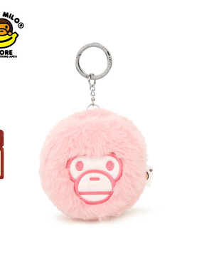 BABY MILO STORE配饰卡通毛绒小猴钥匙扣挂件4422XXP
