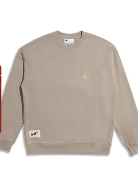 BAPE X HS联名男装春夏星标字母印花刺绣圆领卫衣113904K