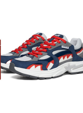 BAPE SHARK STA男鞋春夏星标鲨鱼齿纹别注款休闲鞋91302XM