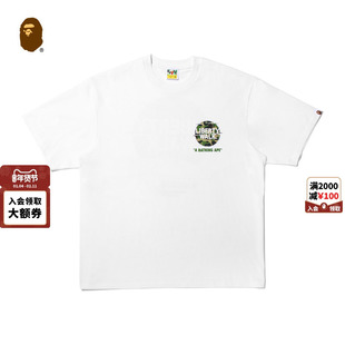 BAPE X LIBERTY WALK联名男装26年春夏迷彩印花短袖T恤911101Q