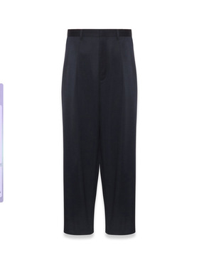 BAPE BLACK男装25年春夏猿人徽标刺绣纯色西装裤T6304MI