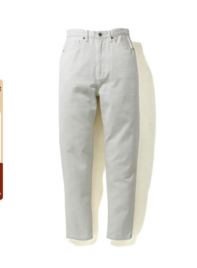 BAPE女装春夏猿人字母彩色渐变刺绣牛仔裤250502G