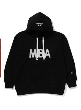 MR.BATHING APE男装24年秋冬猿人胡子刺绣标连帽卫衣114301N
