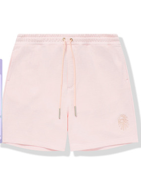 BAPE BLACK男装25年春夏同色系猿人刺绣运动短裤P6302MI