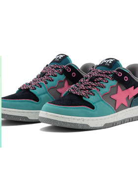 BAPE SK8 STA男女鞋25年秋冬星标撞色拼接休闲鞋312911P