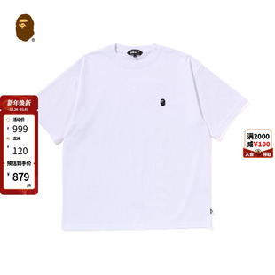 T恤302101O 春夏猿人胡子刺绣标印花短袖 MR.BATHING APE男装