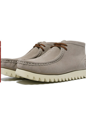 BAPE MANHUNT男鞋秋冬字母压纹系带休闲鞋袋鼠靴191067L