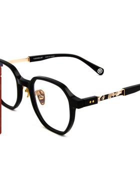 BAPE配饰迷彩板材框架平光眼镜A13070J