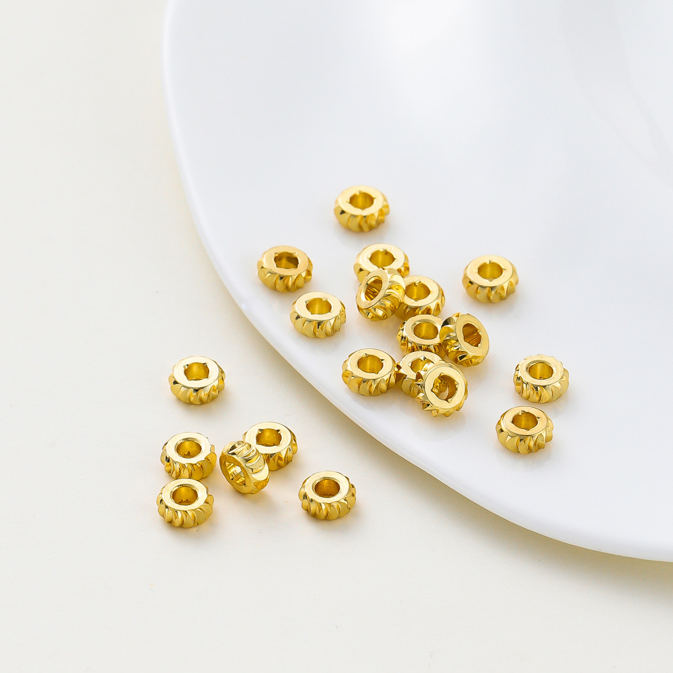 保色真金齿轮批花隔珠隔片垫片手工串珠diy手链项链首饰饰品配件,饰品/流行首饰/时尚饰品新,其他DIY饰品配件,淘宝优惠券,粉丝福利购,淘宝优惠卷