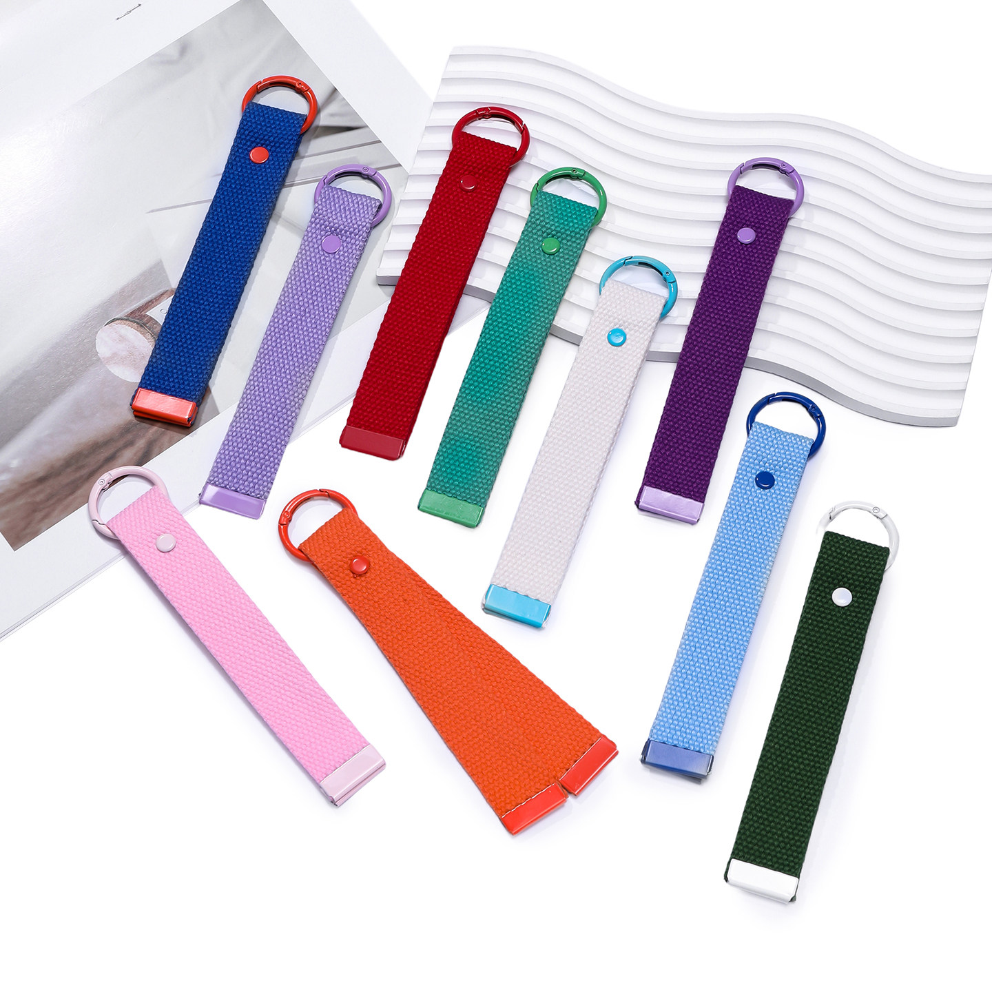 涤纶合金烤漆彩色织带刺绣布带飘带钥匙扣挂件手工diy包包挂扣,饰品/流行首饰/时尚饰品新,其他DIY饰品配件,淘宝优惠券,粉丝福利购,淘宝优惠卷