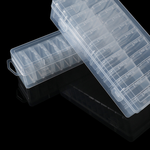 收纳防氧化盒套盒饰品收纳散珠耳饰塑料透明多卡携格便多功能纳