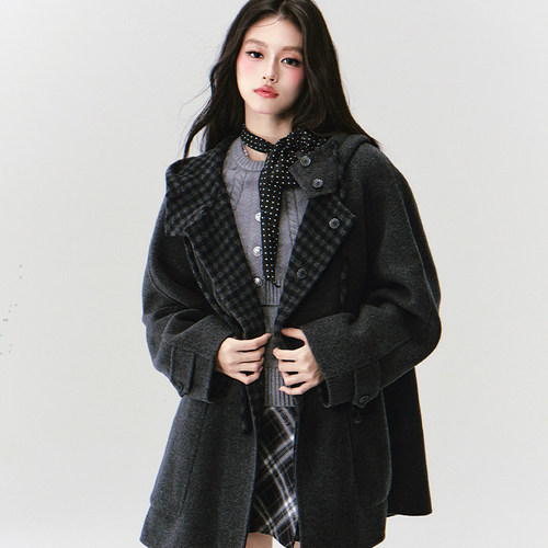 Fragileheart韩系新款毛呢大衣