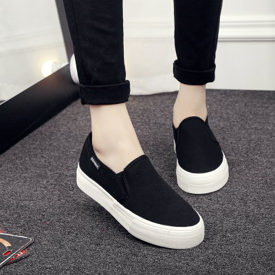 人本低帮圆头韩版透气休闲鞋