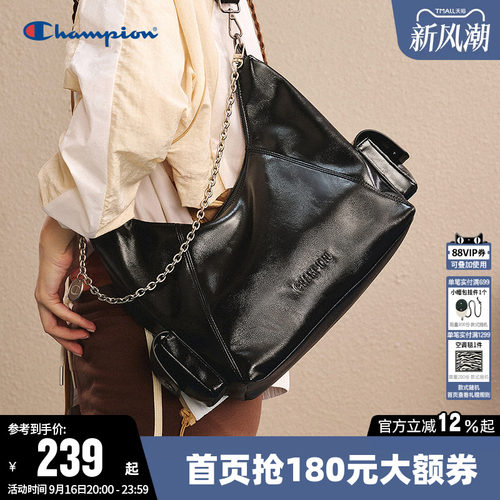 champion冠军复古潮流单肩包