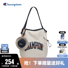 Champion冠军2025新款单肩背包男女情侣潮流托特包运动通勤百搭潮