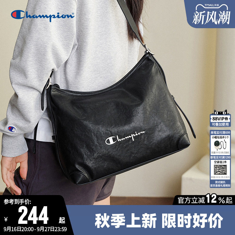 Champion冠军经典时尚单肩包挎包图片