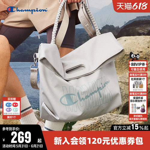 Champion冠军运动休闲单肩托特包