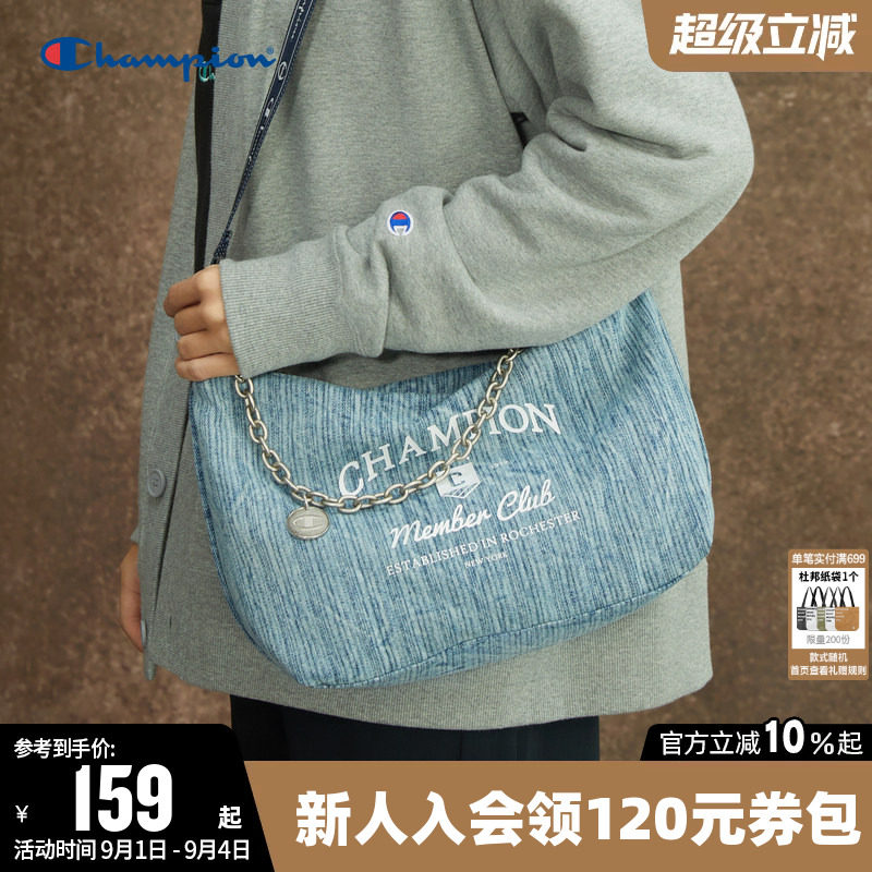 Champion单肩包女男户外斜挎包图片