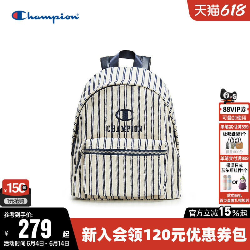 Champion冠军双肩包2026夏新款男运动休闲背包女徒步旅行通勤包潮