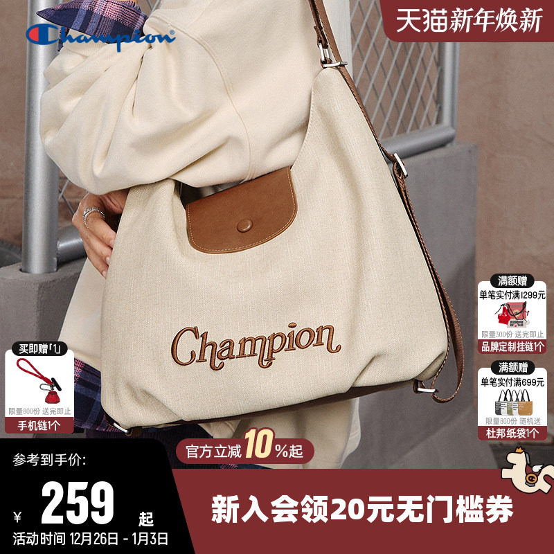Champion冠军单肩背包挎包托特包