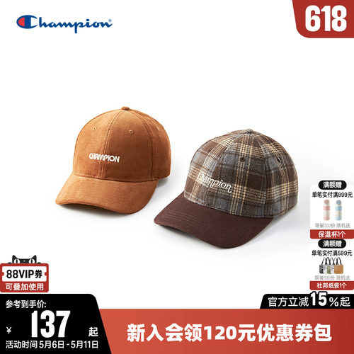 Champion冠军新款复古棒球帽