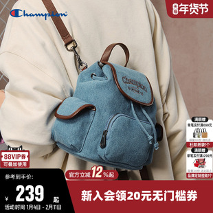 Champion冠军双肩背包女小型mini多巴胺可爱轻便墩墩包时尚出游包