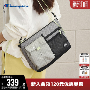 Champion冠军单肩背包2026春夏新款 男女情侣山系户外运动休闲小包