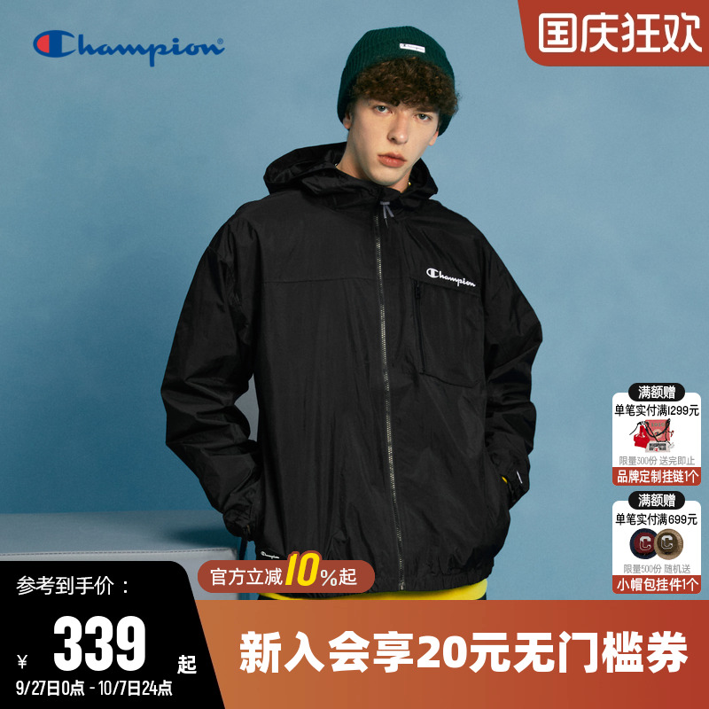 夹克拉链开衫CHAMPION运动休闲男