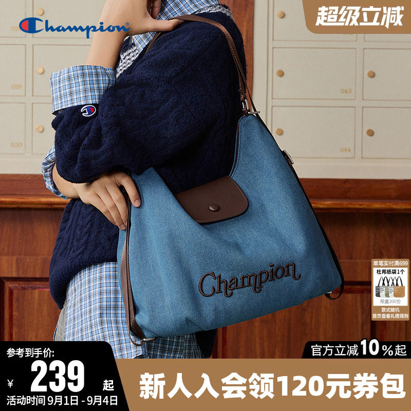 Champion冠军单肩背包挎包托特包图片