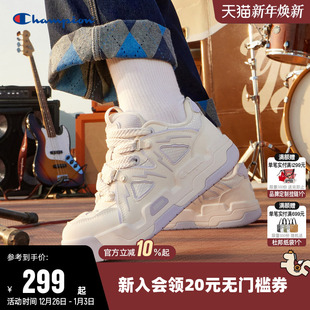 潮流复古休闲运动鞋 Champion冠军板鞋 子男时尚 保暖面包鞋 子 女冬季