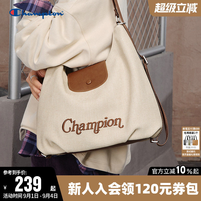 Champion冠军单肩背包挎包托特包图片