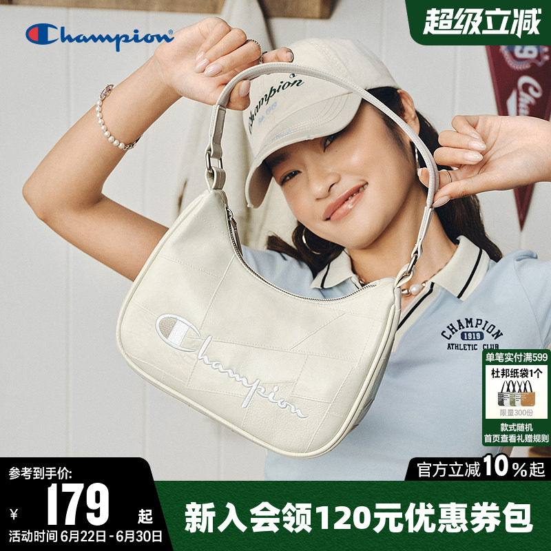 Champion冠军2026夏单肩背包糖果腋下包女通勤时尚休闲手提小挎包