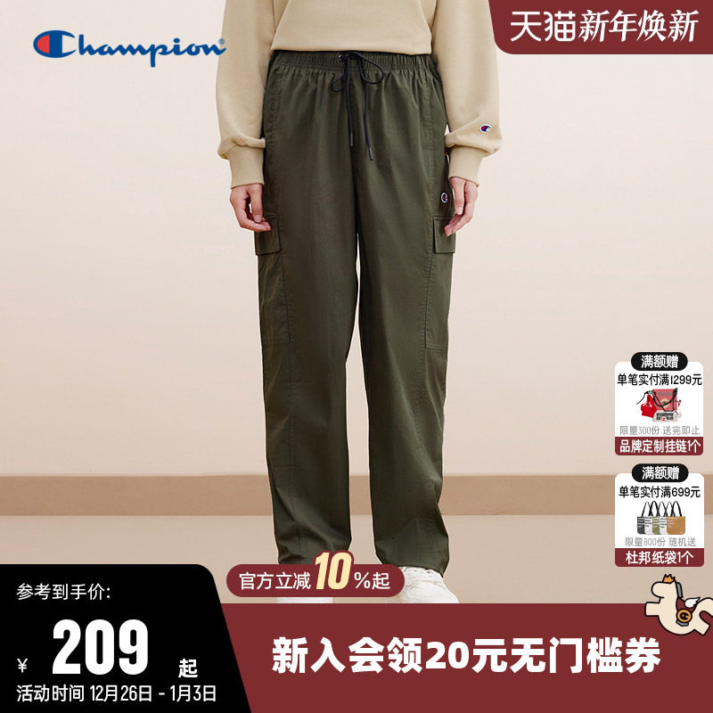 工装裤Champion冠军潮流情侣