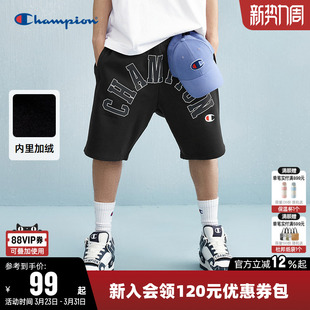 街头朋克休闲运动裤 潮流嘻哈风直筒裤 子潮 男春季 Champion冠军短裤